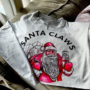 Cropped Holiday Sweatshirt